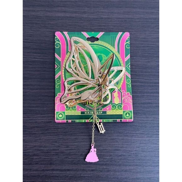 Wicked Glinda Gold Butterfly Hair Claw Clip - Picture 1 of 4